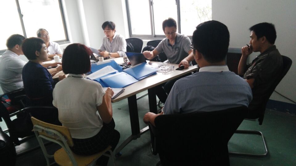 今年会工业机器人技术有限公司通过ISO9001质量体系审核